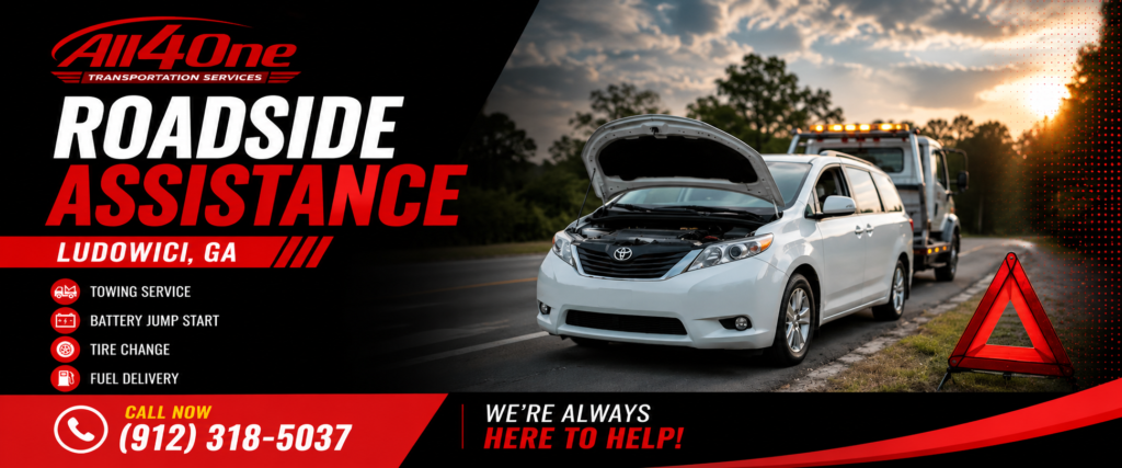 Roadside Assistance Ludowici GA
