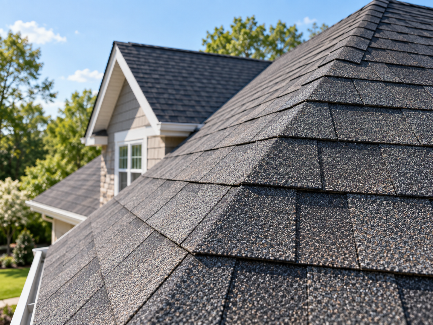 Roof tiles and roofing materials